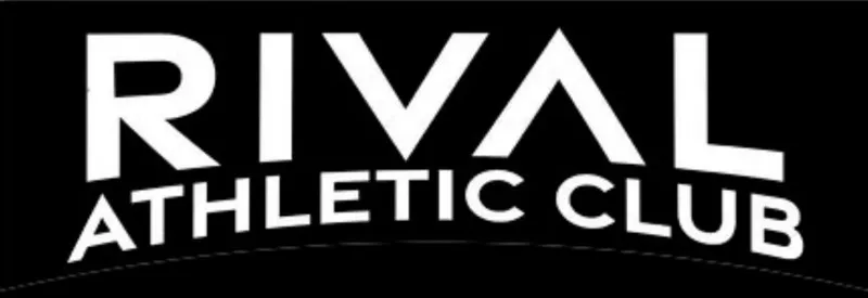 Logo featuring the text "RIVAL ATHLETIC CLUB" in bold, white font on a black background.